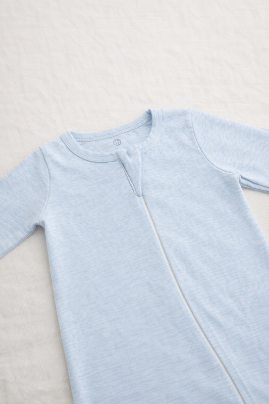 Indigo Plant Long Bodysuit