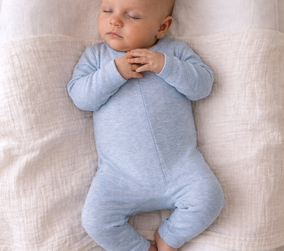 Indigo Plant Long Bodysuit