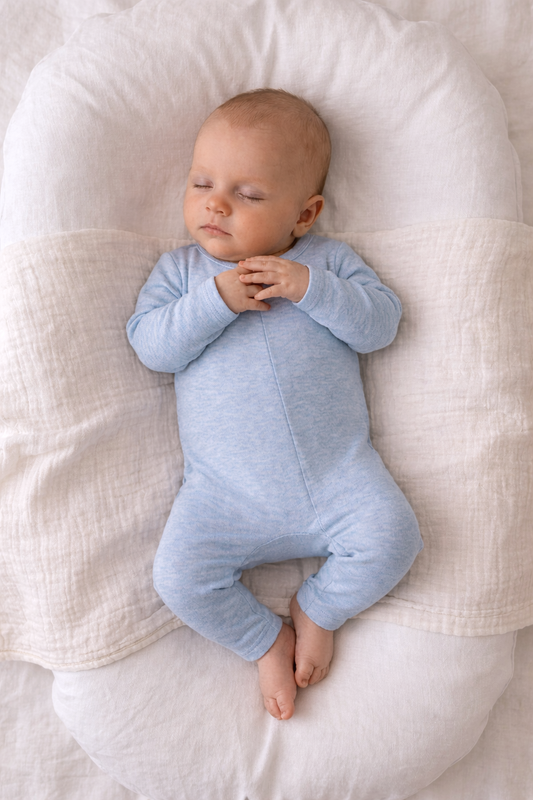 Indigo Plant Long Bodysuit